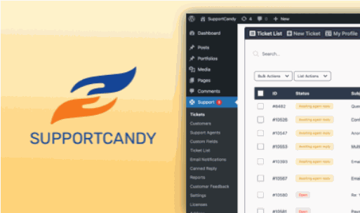 SupportCandy + Premium Addons