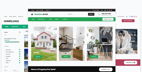 PremiumPress Real Estate Teması