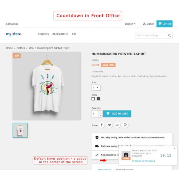 Cart Countdown Module� PrestaShop