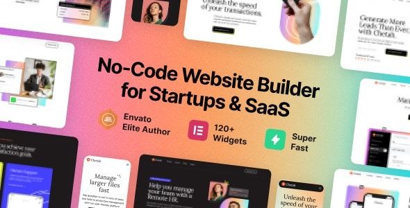 Chetah � Startup & SaaS WordPress Theme