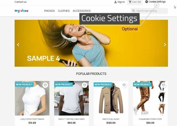 Cookie Law GDPR � France, Spain, Italy � prestashop-1.6-1.7-8.0
