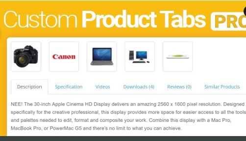 Custom Product Tabs Pro + [by Yikes Plugins]