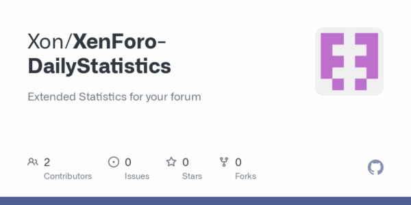 Daily Statistics� XenForo