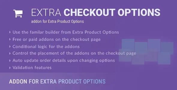 Extra Checkout Options addon for Extra Product Options plugin