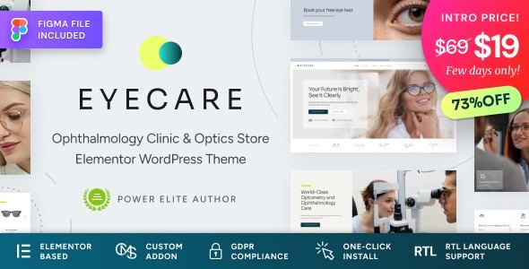 Eye Care WordPress Theme for Optometrist & Eye Clinic