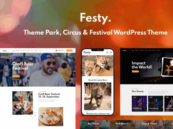 Festy Park, Circus & Festival WordPress Theme