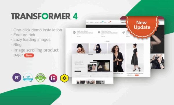 Transformer PrestaShop Theme [PrestaShop 1.7]