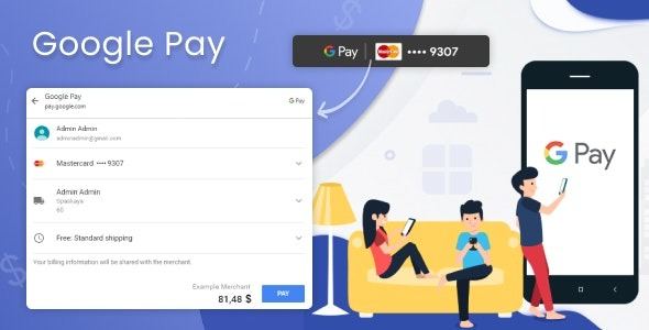Google Pay � 1 Click Checkout [Prestashop]
