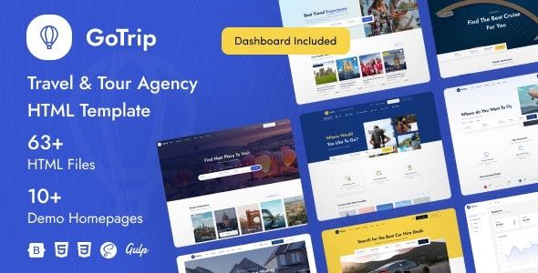 GoTrip � Travel & Tour Agency HTML Template February 13 2024