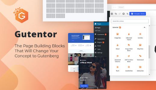 Gutentor PRO � Gutenberg Blocks � Page Builder for Gutenberg Editor
