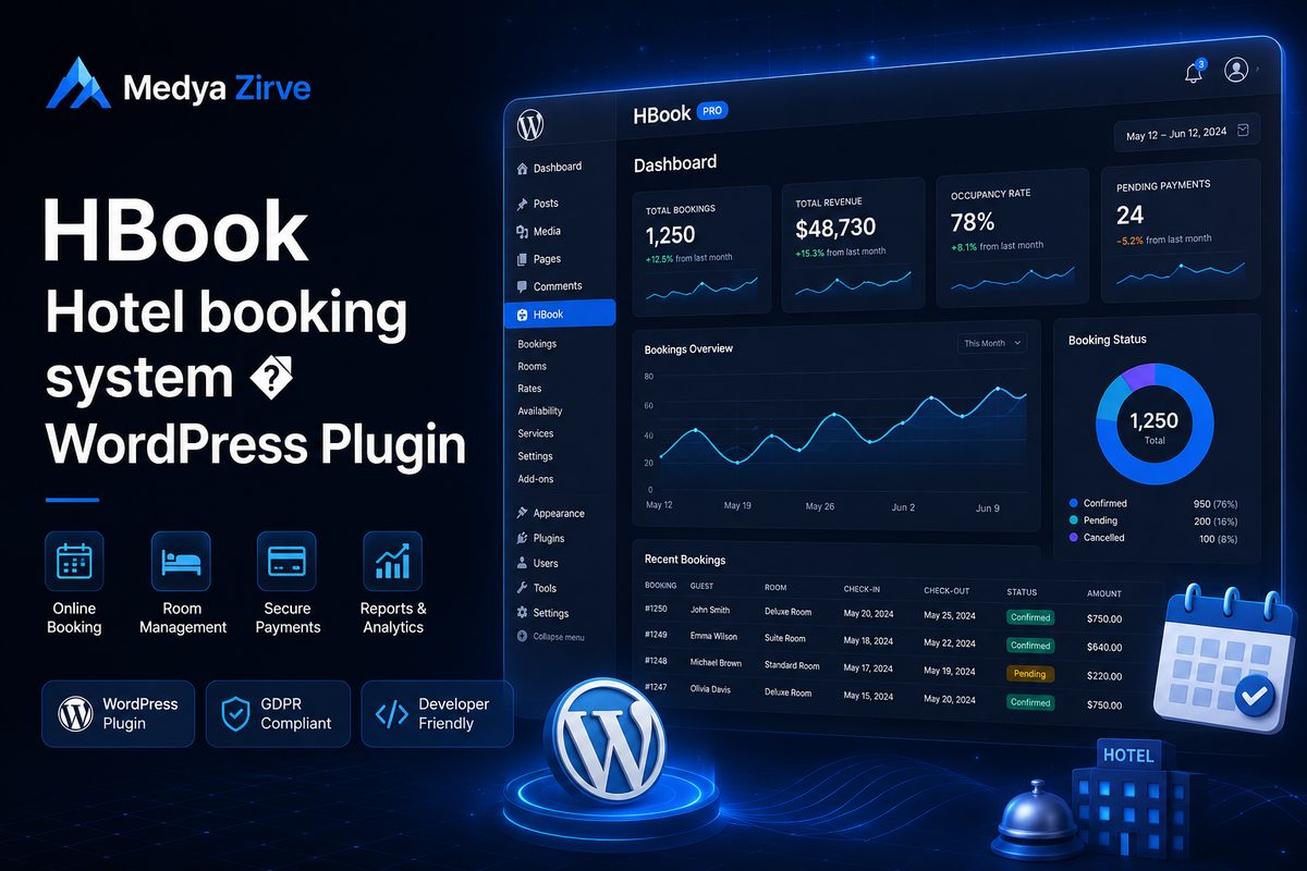 HBook Hotel booking system � WordPress Plugin