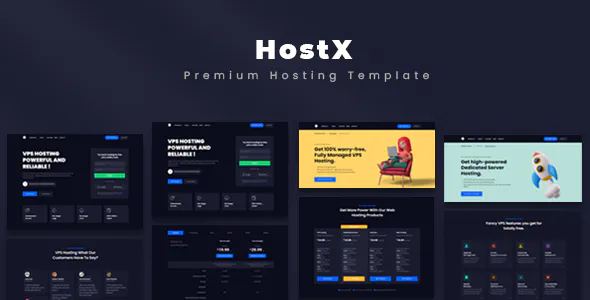 HostX (Sep 22, 2023) � Premium Hosting Template Download