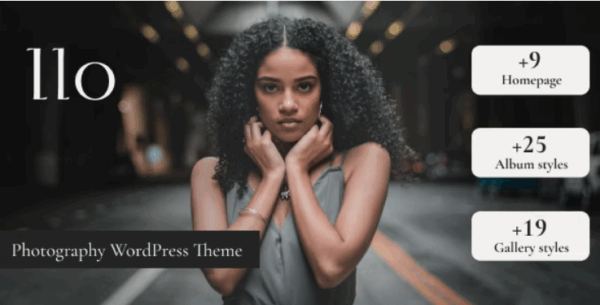 Ilo Photography WordPress Theme