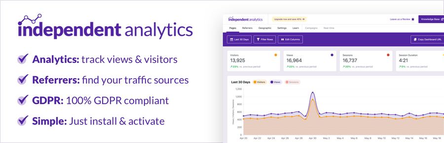 Independent Analytics PRO � Google Analytics Alternative for WordPress