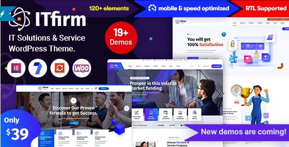 ITfirm IT Solutions Services WordPress Theme