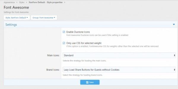 [Kirby] Font Awesome Manager� Xenforo