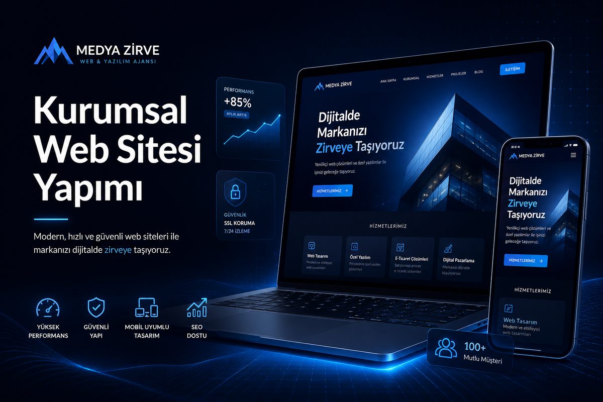 Kurumsal Web Sitesi Yapımı