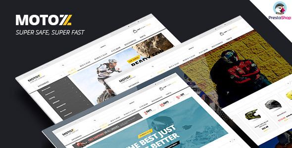 Leo Moto Prestashop 8.x.x, 1.7.x and 1.6.x Theme Premium for Biker & Transportation