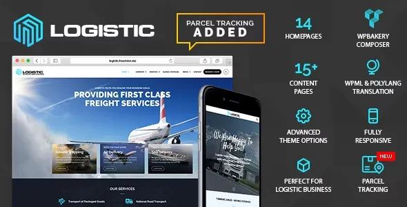 Logistic WP Theme For Transportation Business