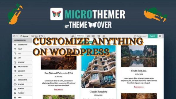 MicroThemer � WordPress CSS Editor