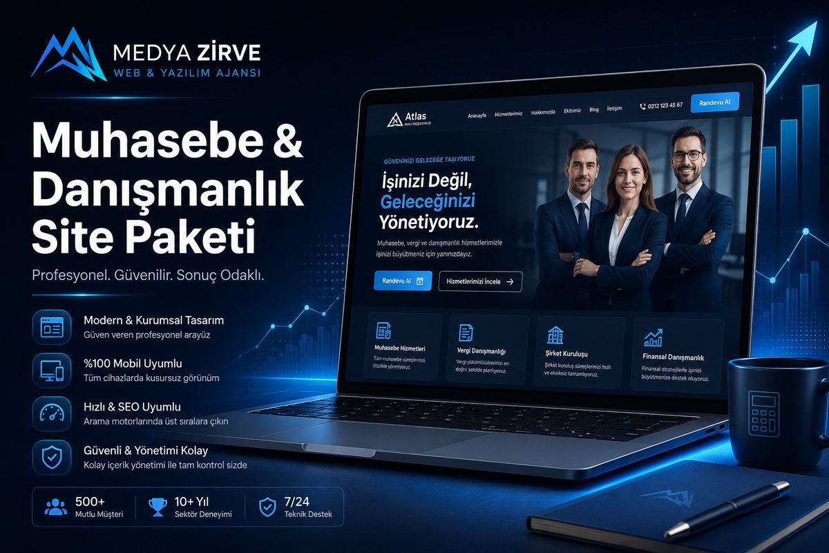 Muhasebe & Danışmanlık Site Paketi