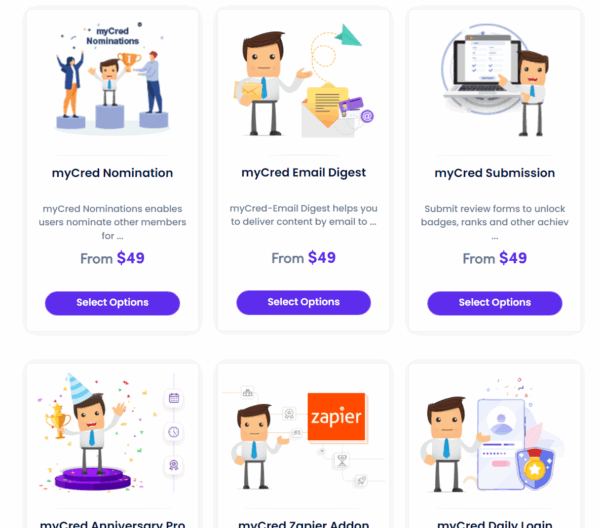 myCred All Addons Pack