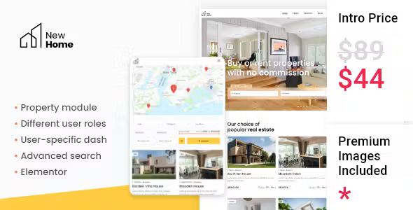 NewHome Real Estate Theme