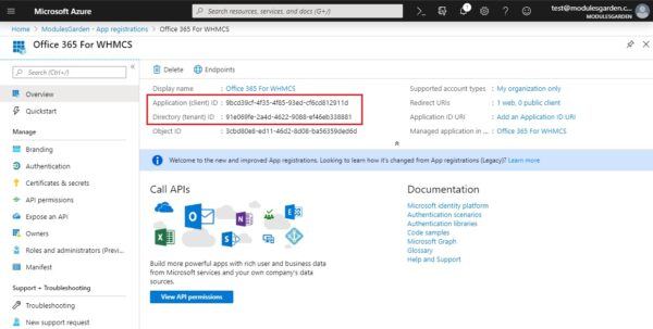 Office 365 For WHMCS