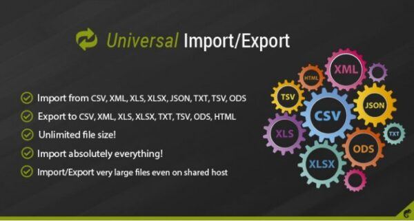 OpenCart Import/Export PRO