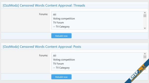 [OzzModz] Censored Words Content Approval� XenForo