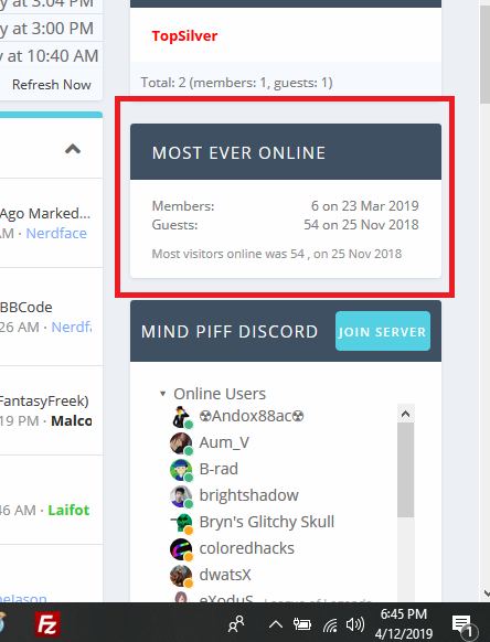 [OzzModz] Most Ever Online XenFore