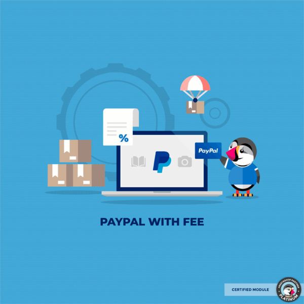 PayPal surcharge extra fee PrestaShop