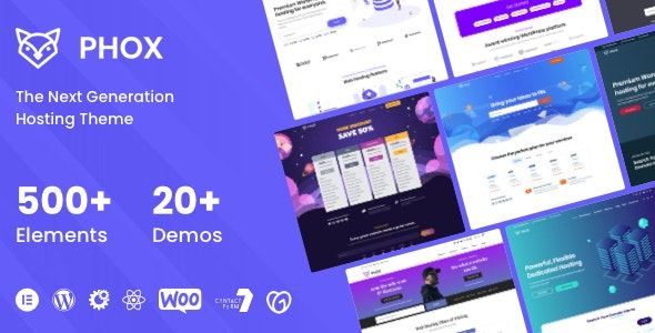 Phox Hosting WHMCS Theme