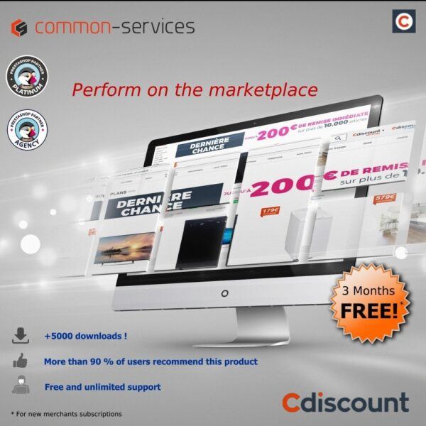 PrestaShop Cdiscount Marketplace