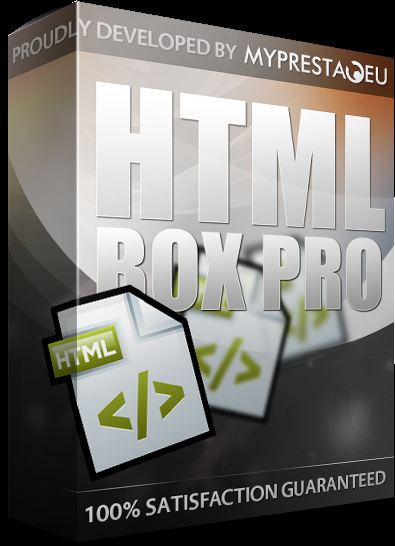 Prestashop HTML Box Pro�