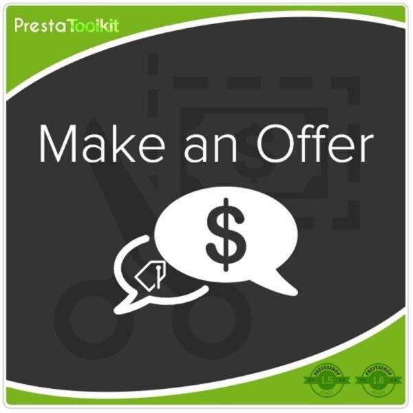 PrestaShop Make an offer/Offer Your Price
