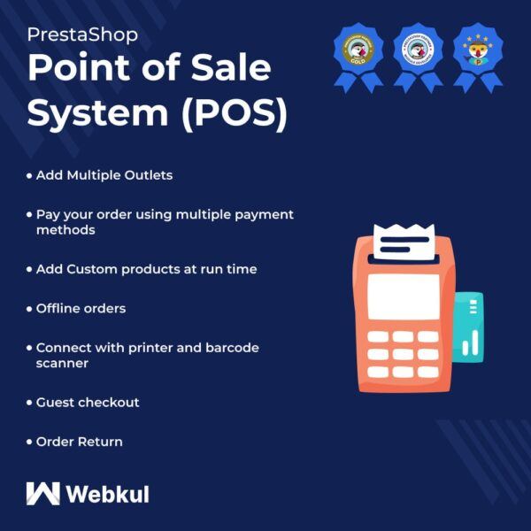 PrestaShop Point of Sale (POS) | Cash Register | Offline Order