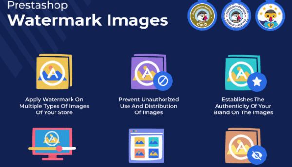 PrestaShop Watermark brand on images
