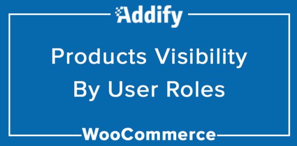 Products Visibility by User Roles Addify