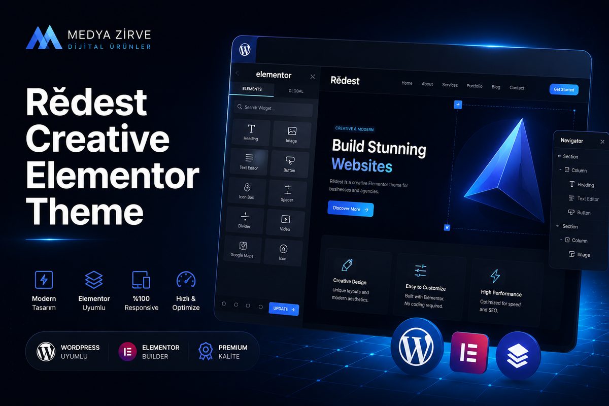 R�dest Creative Elementor Theme