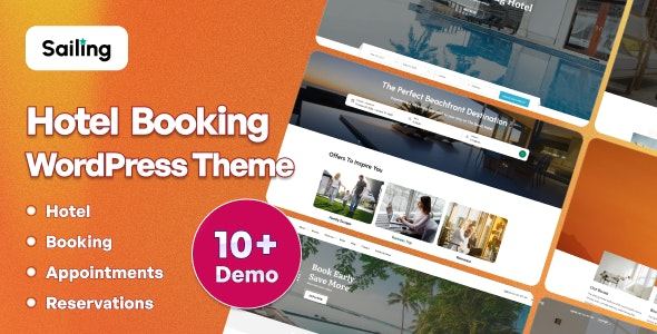 Sailing Hotel WordPress Theme