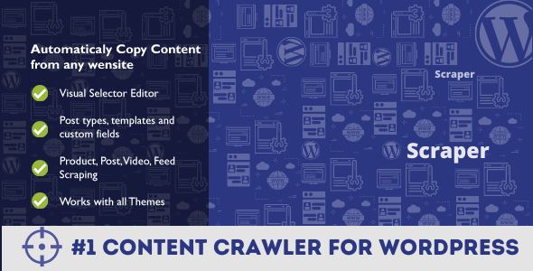 Scraper Automatic Content Crawler Plugin for WordPress