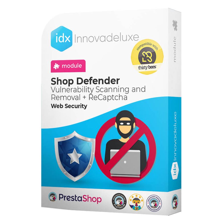Shop Defender (Malware Removal + Firewall)�PrestaShop