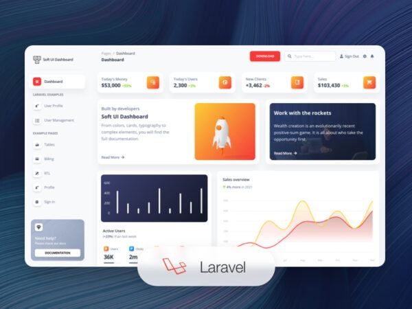 Soft UI Dashboard PRO Laravel