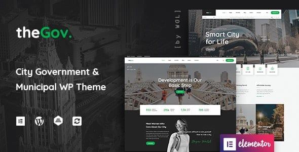 TheGov Municipal and Government WordPress Theme