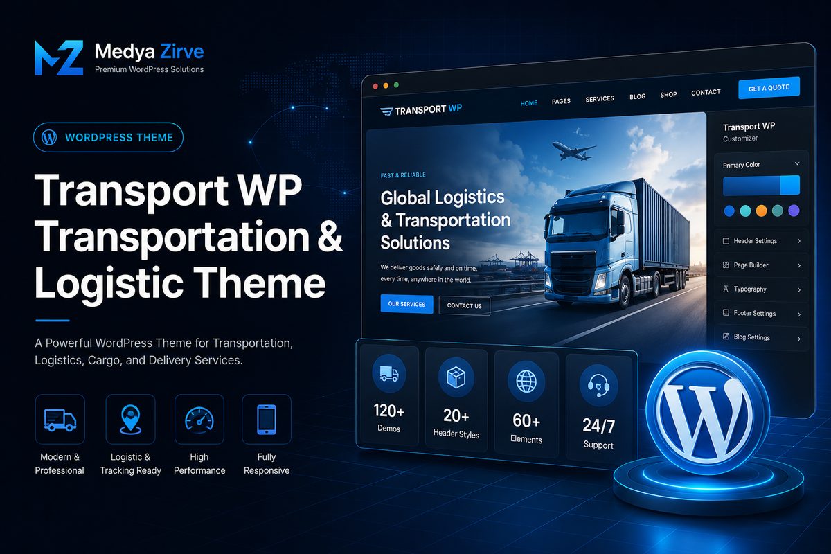 Transport WP Transportation & Logistic Theme