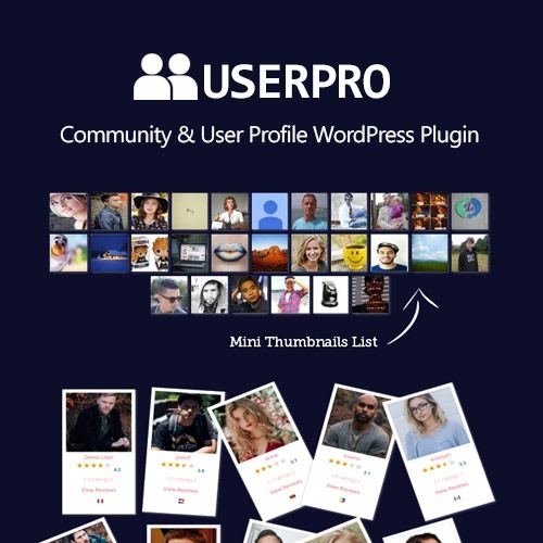 UserPro + Addons Community and User Profile WordPress Plugin