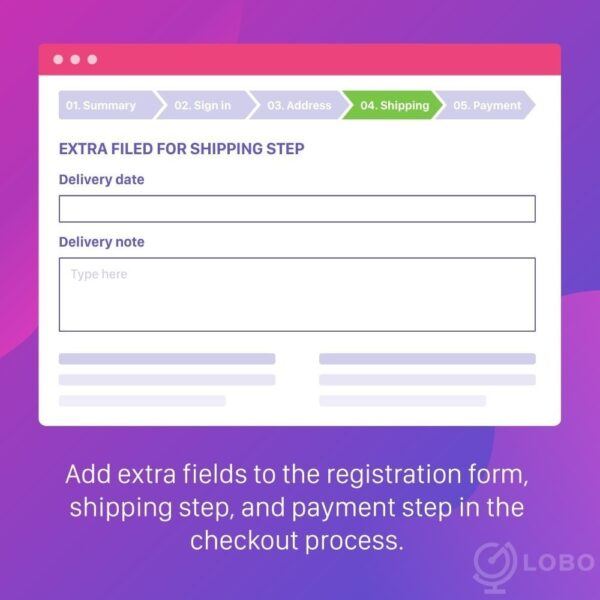 2in1 Custom registration fields, Custom checkout fields Module Prestashop [ ]