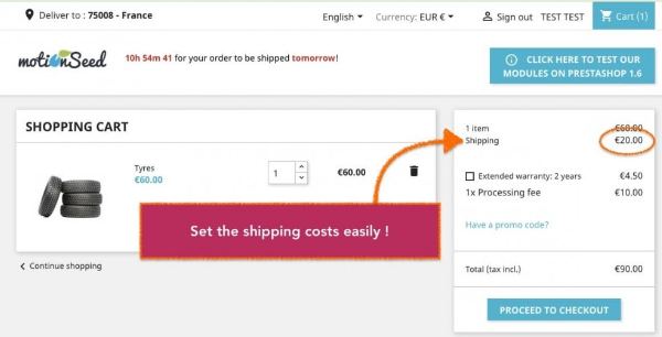 Advanced Shipping Cost Plus Module [ � ] Prestashop