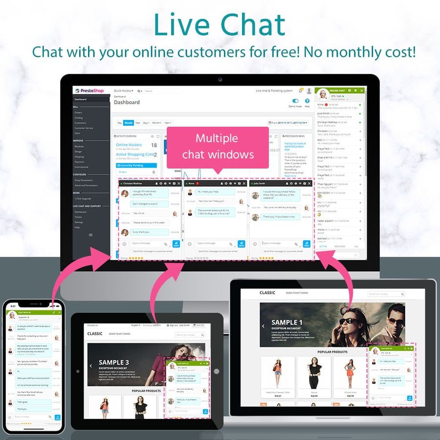 PrestaShop Online Chat Module [ � ]